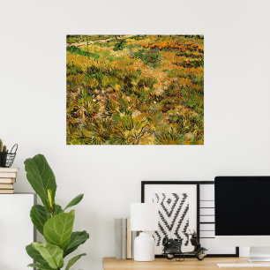 Wiese im Saint-Paul-Hospital von Vincent van Gogh Poster