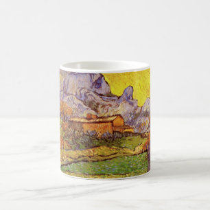 Wiese in den Bergen von Vincent van Gogh Kaffeetasse