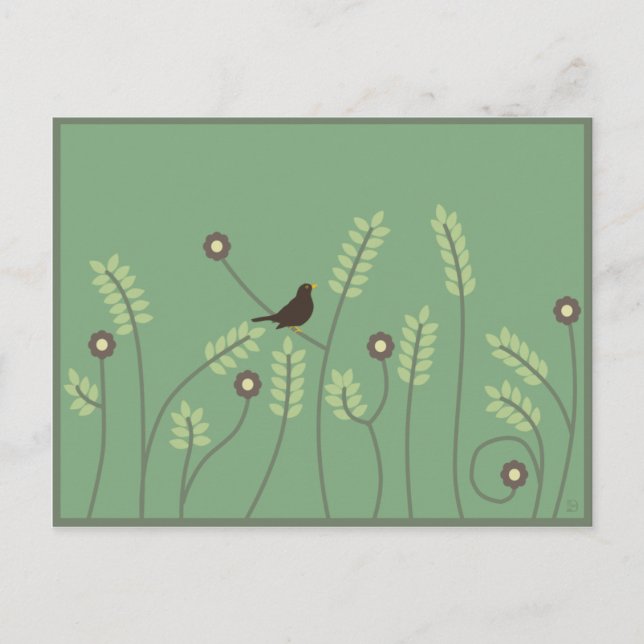 Wiese, Postkarte (Vorderseite)