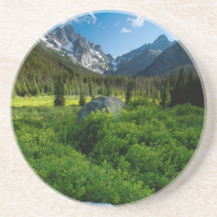 Wiese und Mt. Stuart Sandstein Untersetzer