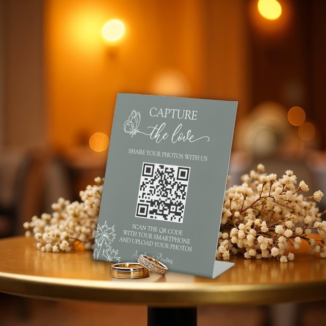 Wiesen-Blume fangen die Liebe-Hochzeit ein Sockelschild (Von Creator hochgeladen)