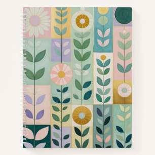 Wiesen-Patchwork Notizbuch