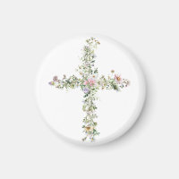 Wiesen-Wildblume durch religiöse Christliche