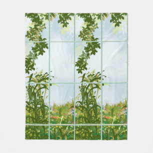 Wiesenblick  fleecedecke