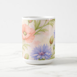 Wiesenblumen-Muster Kaffeetasse