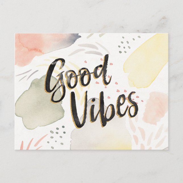 Wiesenbrise III | Good Vibes Postkarte (Vorderseite)