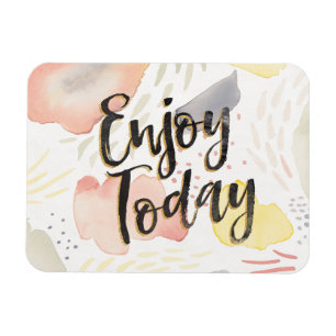 Wiesenbrise IV   Heute genießen Magnet