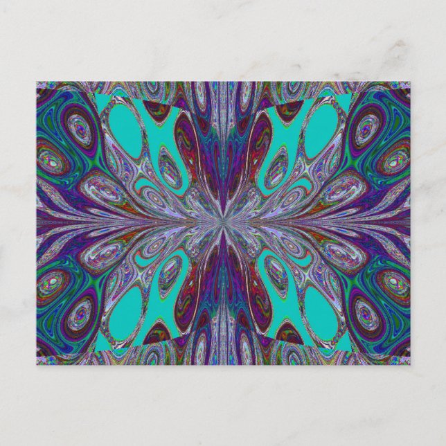 Wiesenschmetterling 2 postkarte (Vorderseite)