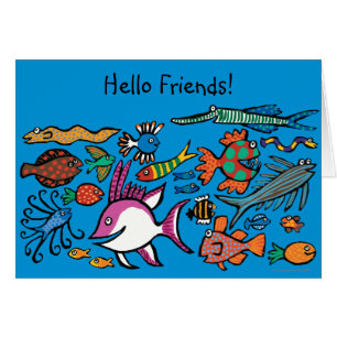 Wieviele verschiedenen Fische können Sie sehen?