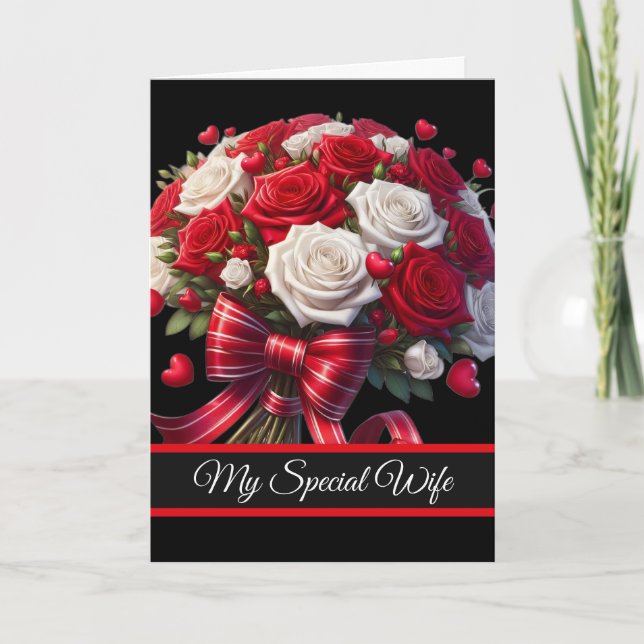 Wife Birthday Card Karte (Vorderseite)