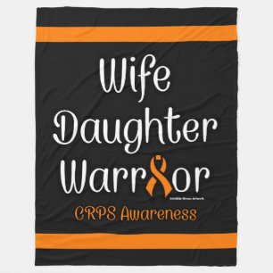 Wife Daughter Warrior... Fleecedecke