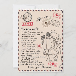 Wife Liebhaber   Für meine Frau, ich liebe dich, l Einladung