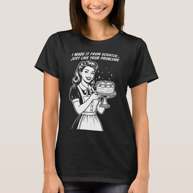 Wife Life Backen T-Shirt (Vorderseite)
