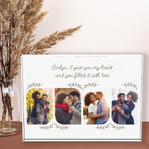 Wife Loving Words 4 Vertical Photo Delicate Leaf Fotoblock