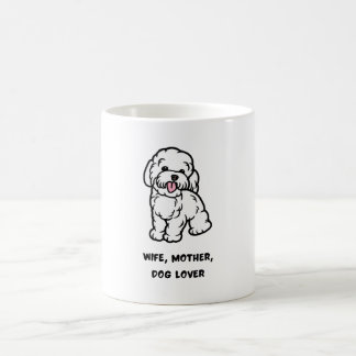 Wife, mother, dog lover kaffeetasse