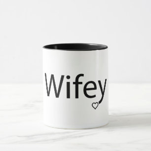 Wifey - Black 11 oz Combo Tasse