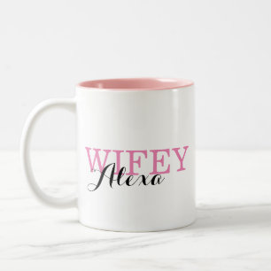 WIFEY CUSTOM GIFT TASSE
