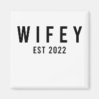 Wifey Est 2022 Bride zum Junggeselinnen-Abschied