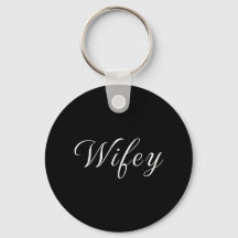 WIFEY-Schlüsselanhänger für Hochzeitsbrille und ne