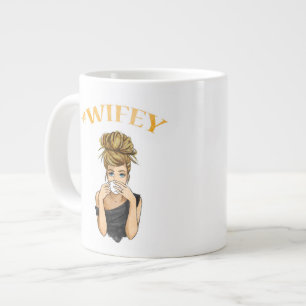 #Wifey / #Verlobte Tasse
