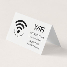 WIFI-Details zu benutzerdefinierten Firmennamen We
