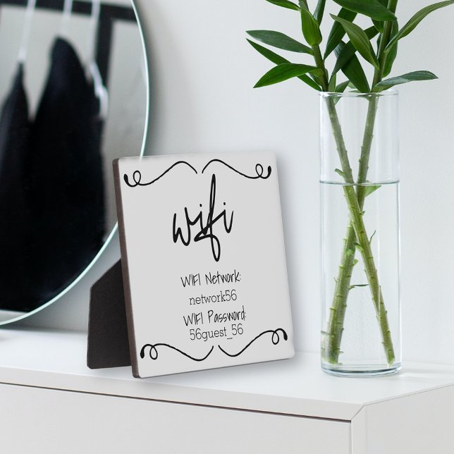 WIFI-Informationskennwort für den Gastbesucher Fotoplatte (Von Creator hochgeladen)