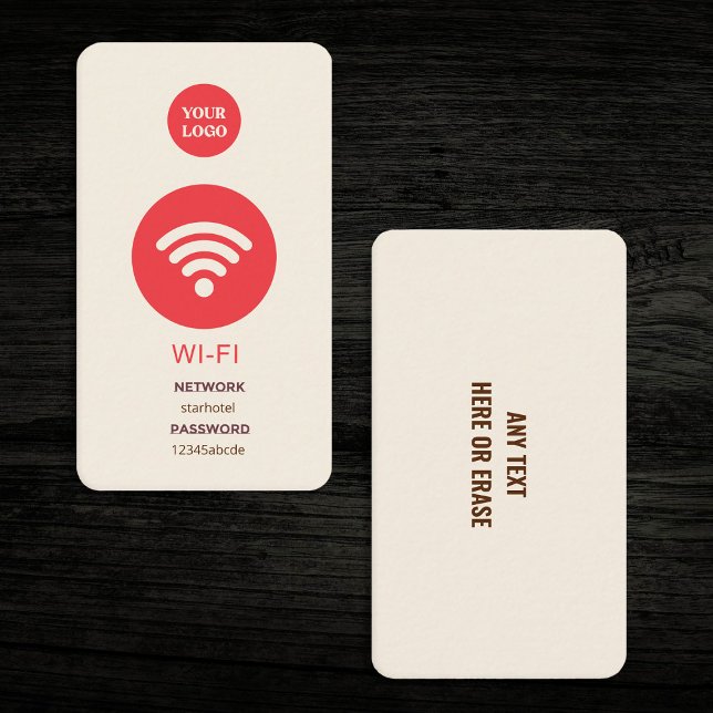 WiFi Internet Hotel Cafe Business Card Visitenkarte (Wifi Internet Hotel Cafe Business Cards)