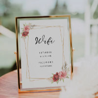 WiFi-Kennwort-Connect-Signierung der Rose