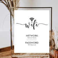 WiFi Kennwort Internet Gästezimmer Kleines Unterne