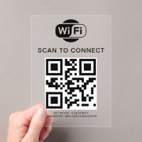 WiFi-Kennwort | QR-Code-Prüfung für die Verbindung