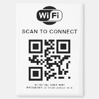 WiFi-Kennwort | QR-Code-Prüfung für die Verbindung