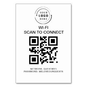WiFi-Kennwort   QR-Code-Prüfung für die Verbindung Tischnummer
