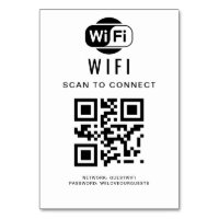 WiFi-Kennwort | QR-Code-Prüfung für die Verbindung