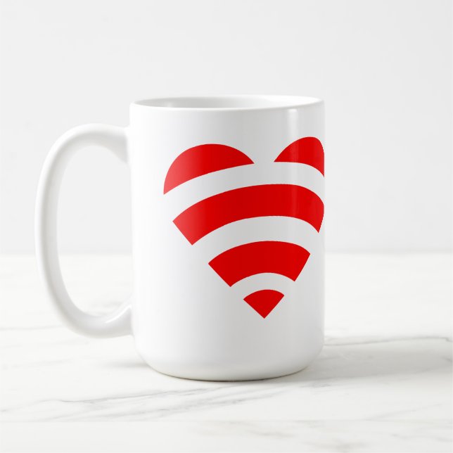 Wifi Liebe Tasse (Links)