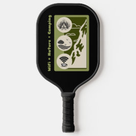 WiFi + nature = camping adventure camping Pickleball Schläger