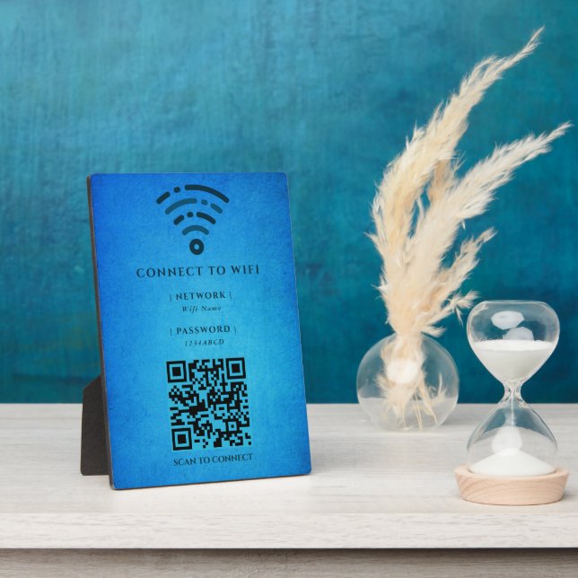 WiFi-Netzwerk | QR Code Internet Scan zum Verbinde Fotoplatte (Seite)