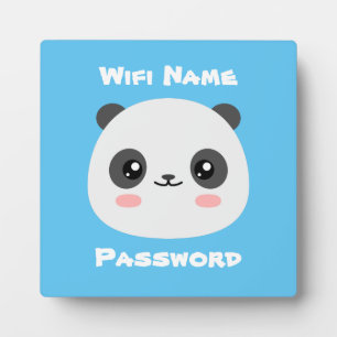 Wifi Panda Fotoplatte