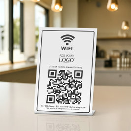 WiFi Password Network Access Qr Code Hotel Zimmer Sockelschild