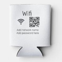 Wifi Passwort-Zeichen hinzufügen Q R Code hier Det