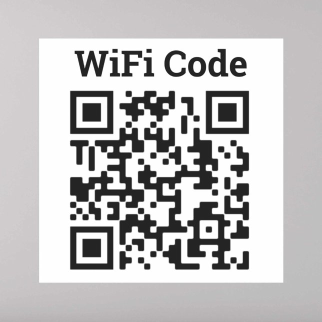 Wifi QR-Code-Aufkleber Aufkleber (Von Creator hochgeladen)