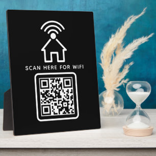 WiFi QR-Code scannen, um selbstklebende Verbindung Fotoplatte