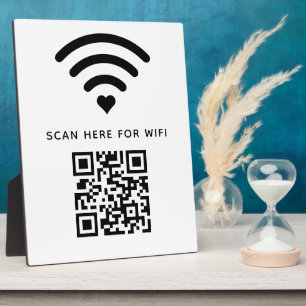 WiFi QR-Code scannen, um selbstklebende Verbindung Fotoplatte