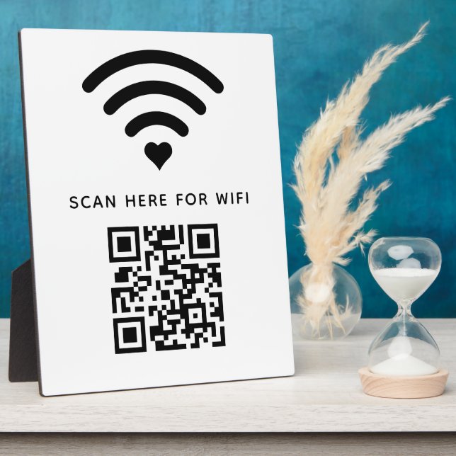 WiFi QR-Code scannen, um selbstklebende Verbindung Fotoplatte (Seite)