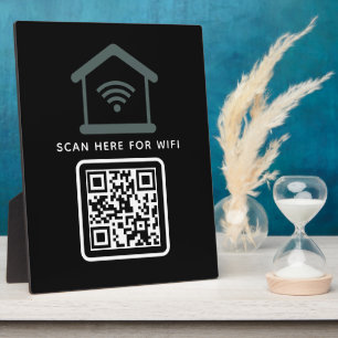 WiFi QR-Code scannen, um selbstklebende Verbindung Fotoplatte