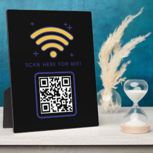 WiFi QR-Code scannen, um selbstklebende Verbindung Fotoplatte