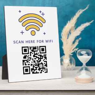 WiFi QR-Code scannen, um selbstklebende Verbindung Fotoplatte
