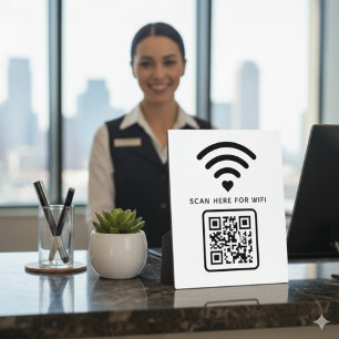 WiFi QR-Code scannen, um selbstklebende Verbindung Fotoplatte