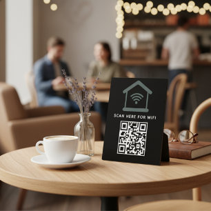WiFi QR-Code scannen, um selbstklebende Verbindung Fotoplatte