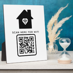 WiFi QR-Code scannen, um selbstklebende Verbindung Fotoplatte