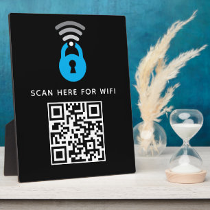 WiFi QR-Code scannen, um selbstklebende Verbindung Fotoplatte